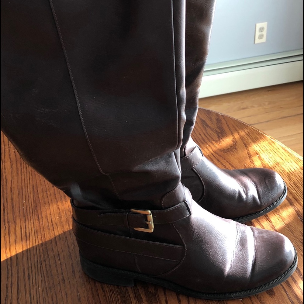Knee high boots